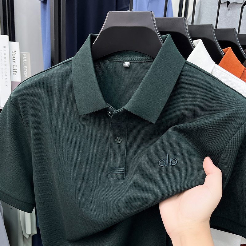 High end brand silk cotton sho - Polo Shirt Pique บทวิจารณ์และราคา