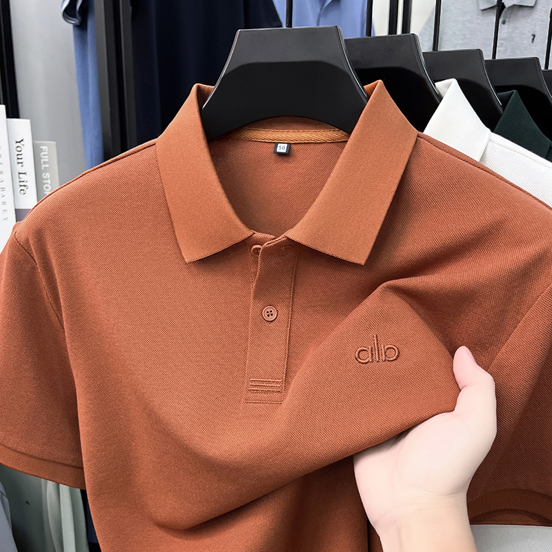 High end brand silk cotton sho - Polo Shirt Pique บทวิจารณ์และราคา