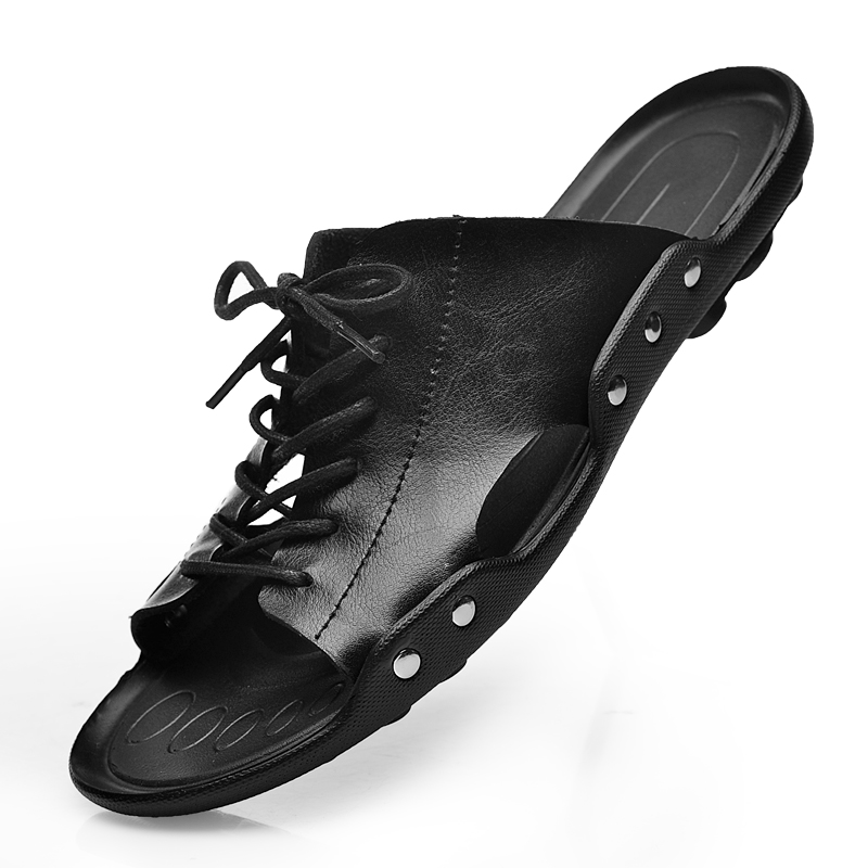 Summer Tide Mens Slippers Brit - Flip Flop Leather Men บทวิจารณ์และราคา