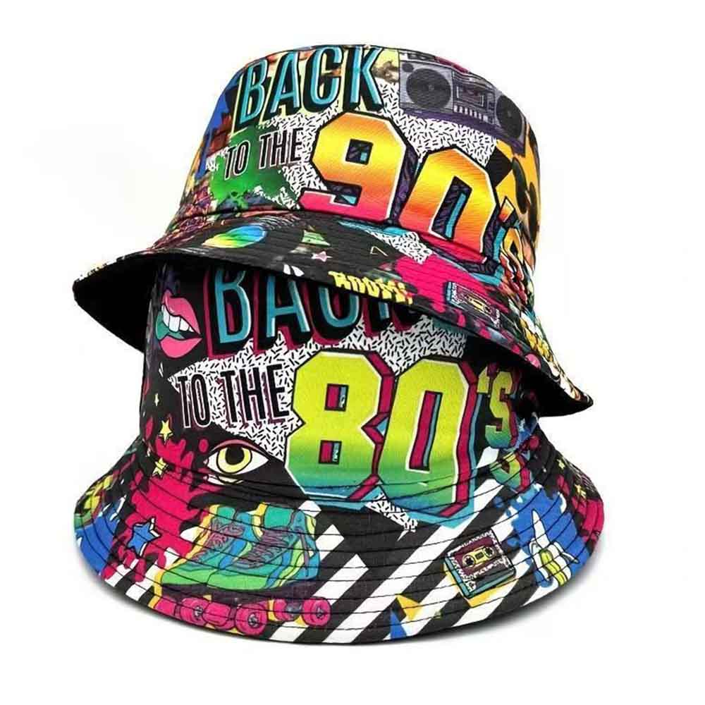 Retro 80 90s vintage Bucket Ha - Packable Hat Nylon บทวิจารณ์และราคา