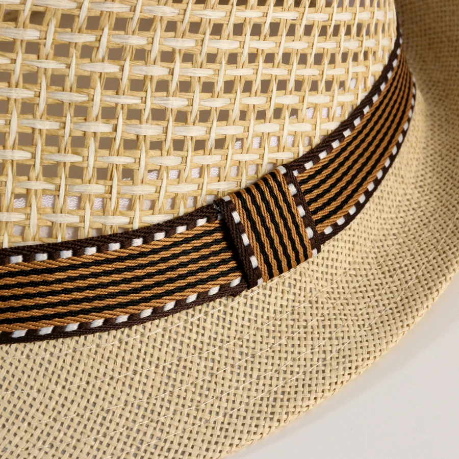 Straw Hats Fedora Hat Panama C - Bucket Hat Straw บทวิจารณ์และราคา