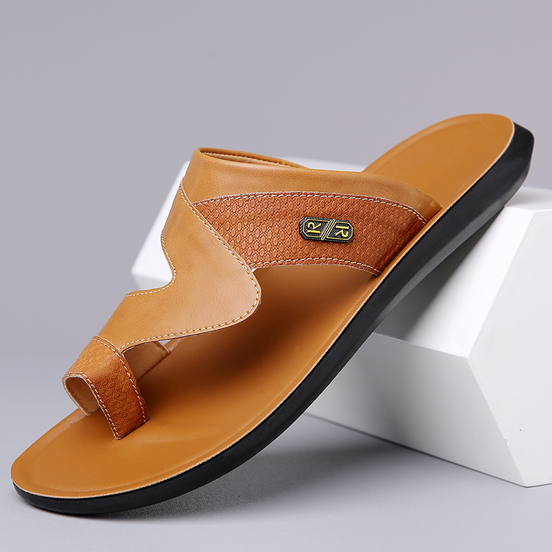Men's 2026 New Leather Sandals - Flip Flop Leather Men บทวิจารณ์และราคา