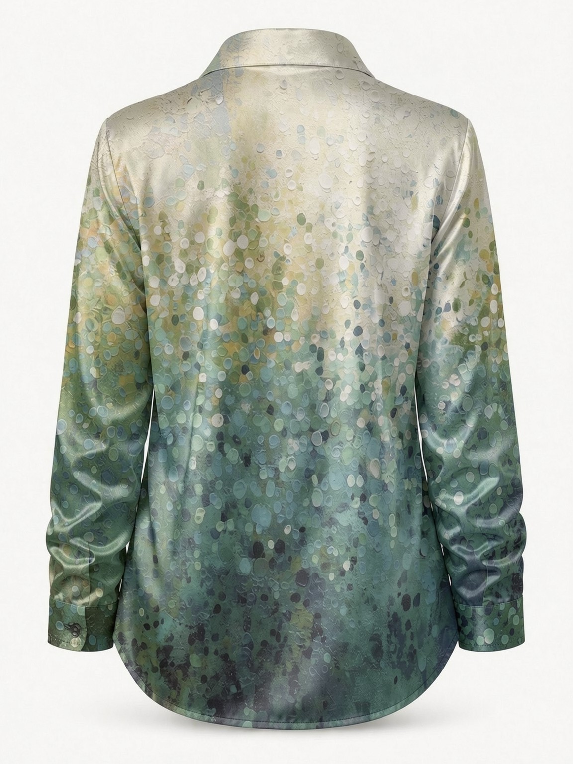 Women's Long-Sleeved Floral Pr - Resort Shirt Floral บทวิจารณ์และราคา