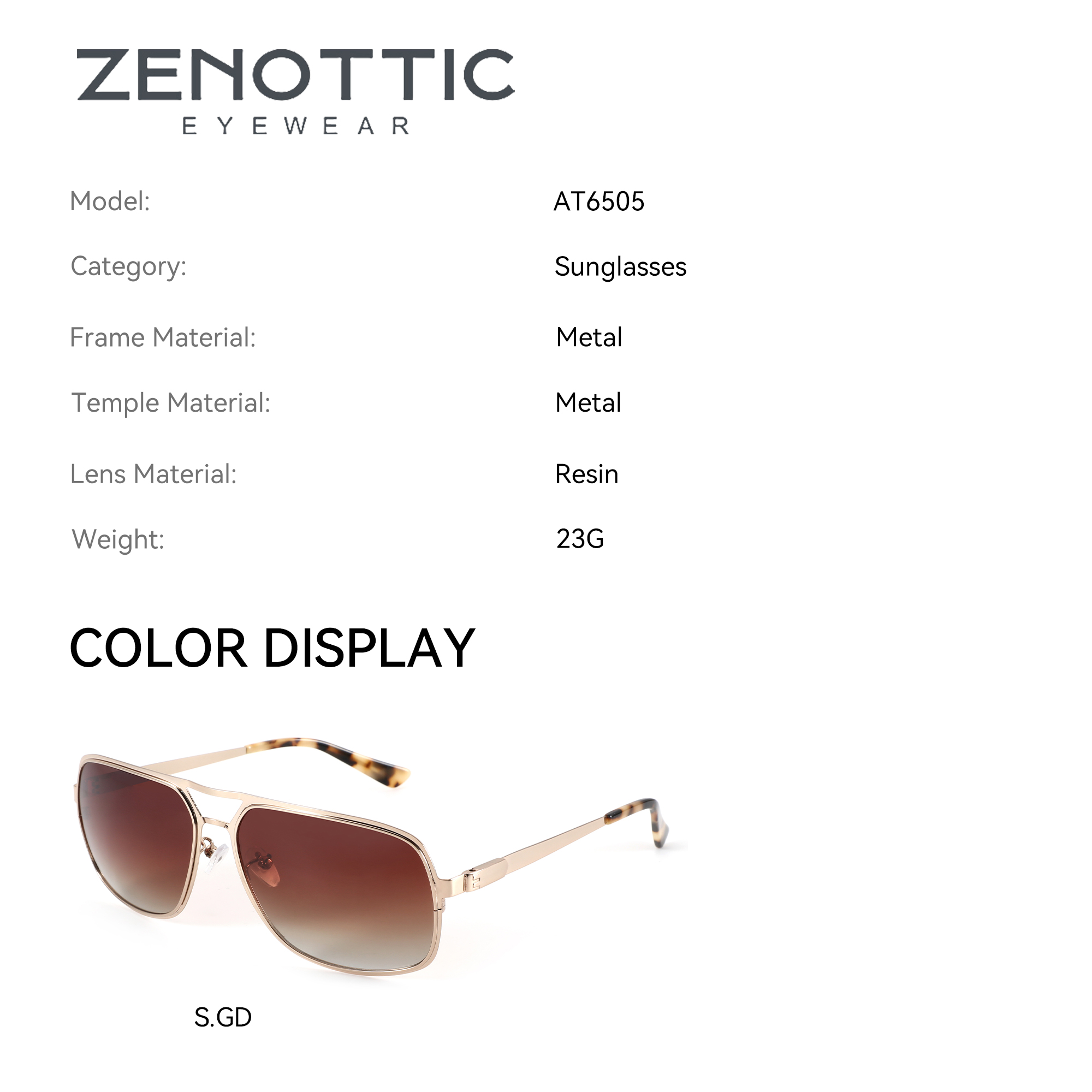 ZENOTTIC（XL Size）High Quilty M - Sunglasses Aviator Polarized บทวิจารณ์และราคา