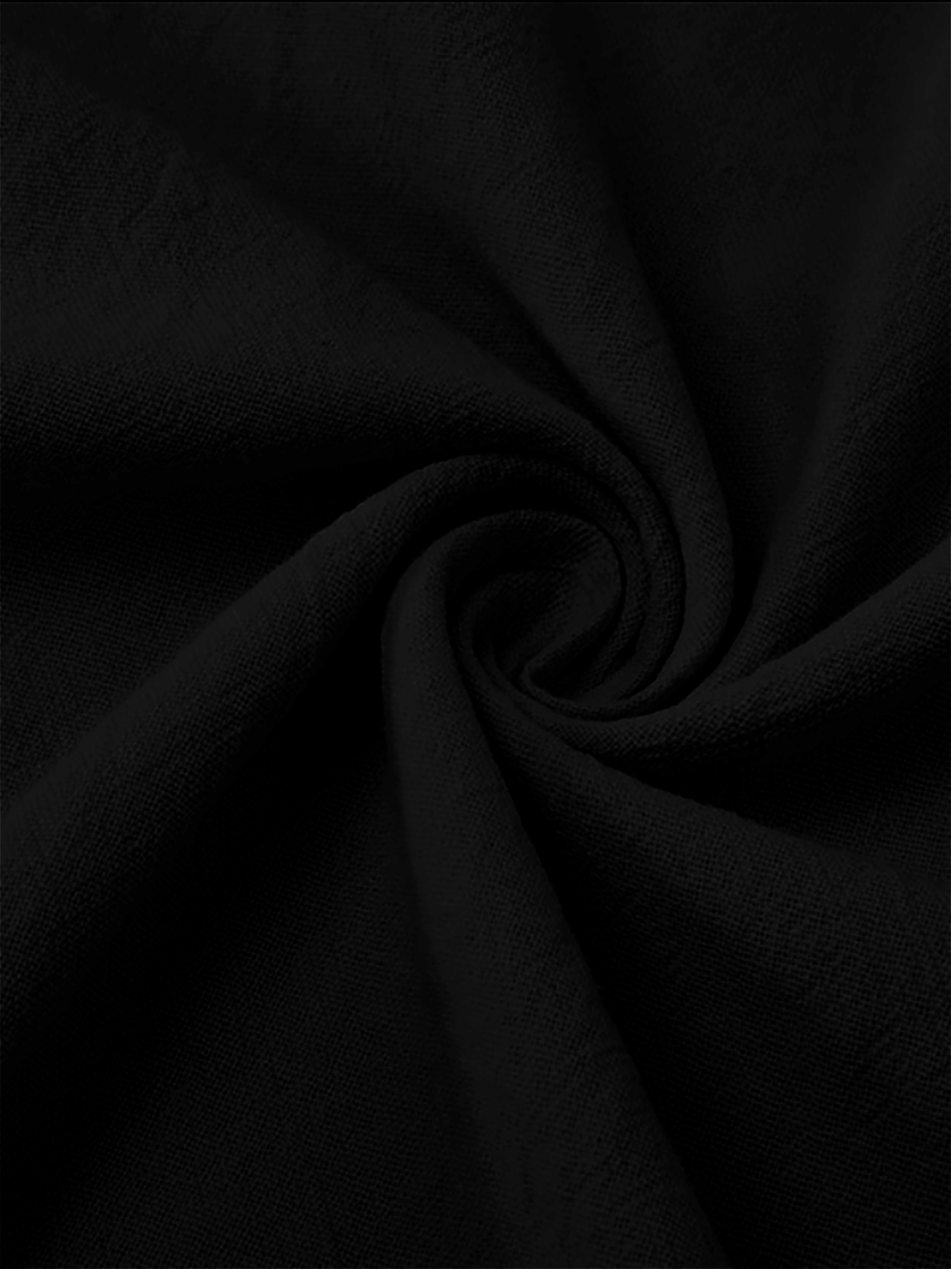 Elegant Black Henley Short-Sle - Linen Shirt Breathable บทวิจารณ์และราคา