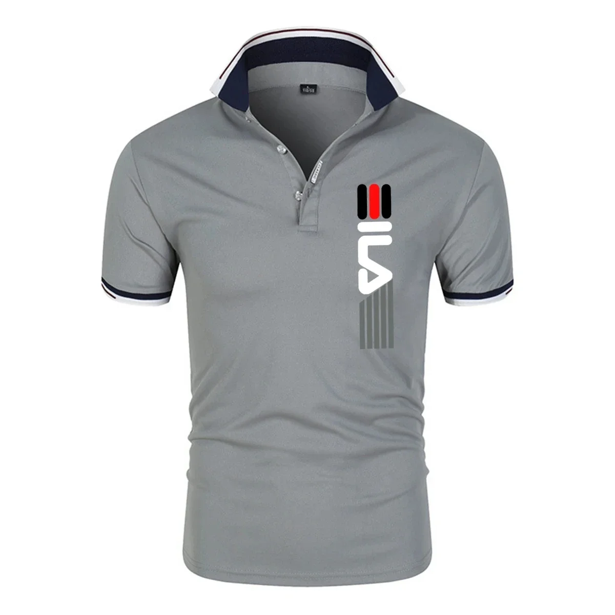 2025Summer New Men's Lapel Ant - Polo Shirt Pique บทวิจารณ์และราคา