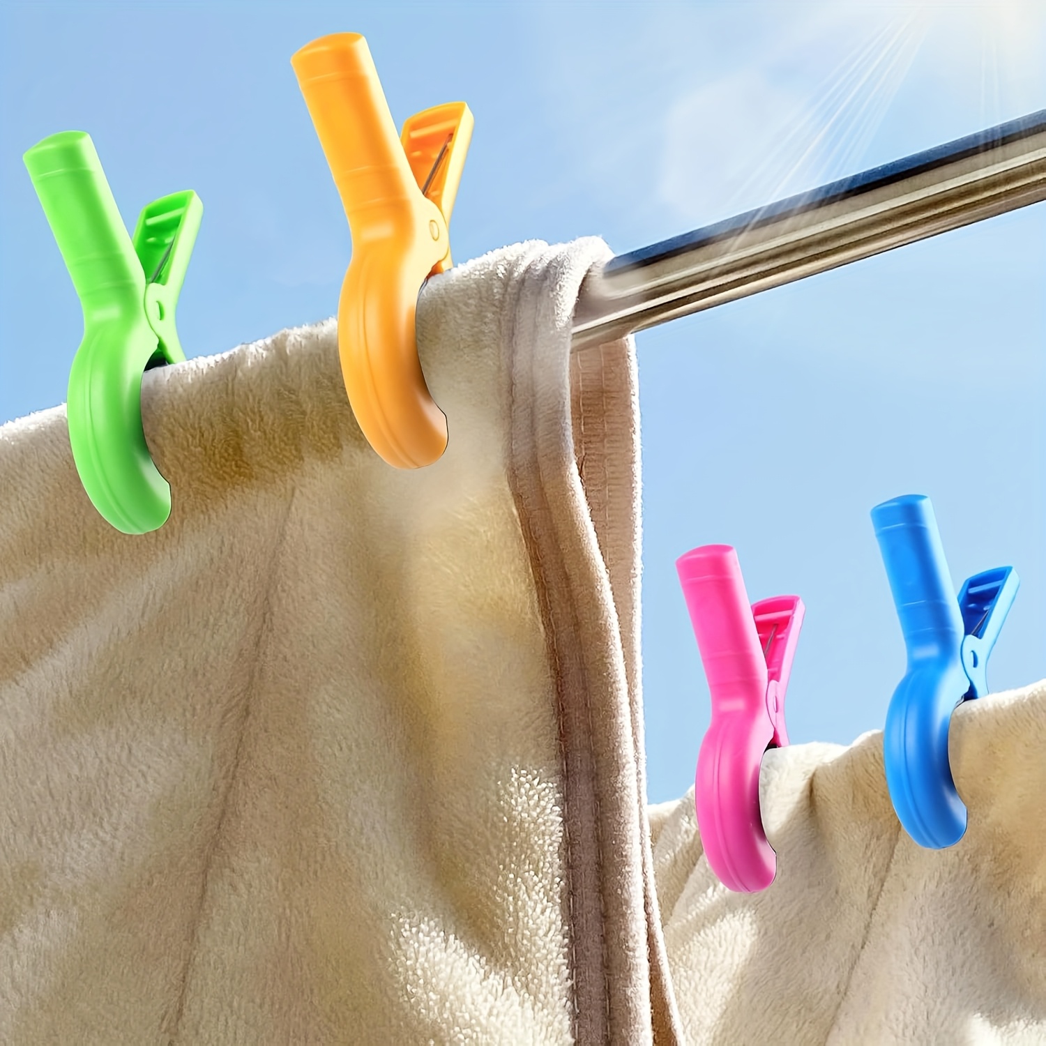 Towel Clips for Beach Chairs,  - Beach Towel Large บทวิจารณ์และราคา