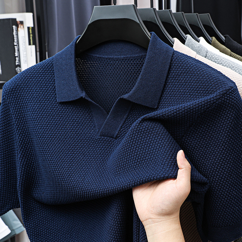 100% Cotton Short-sleeved POLO - Polo Shirt Pique บทวิจารณ์และราคา