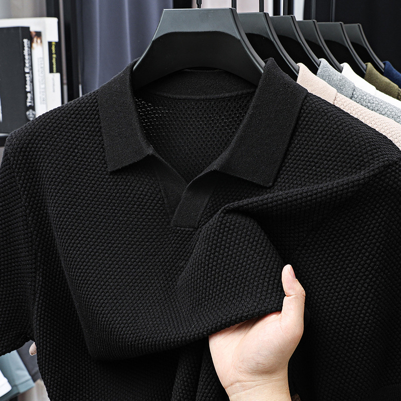 100% Cotton Short-sleeved POLO - Polo Shirt Pique บทวิจารณ์และราคา