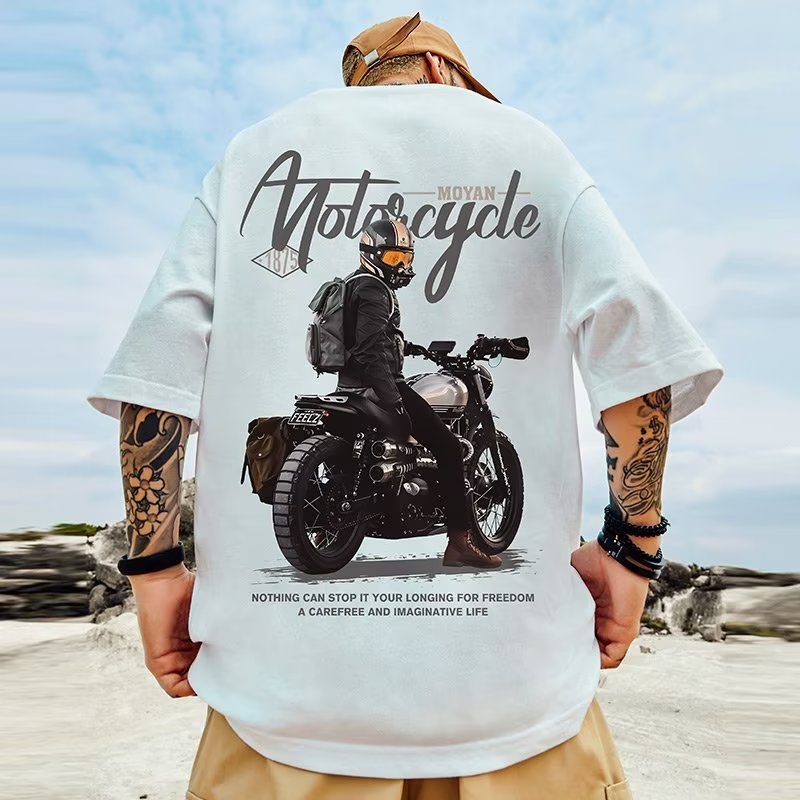 Men Round Neck T Shirt Loose O - Linen Shirt Breathable บทวิจารณ์และราคา
