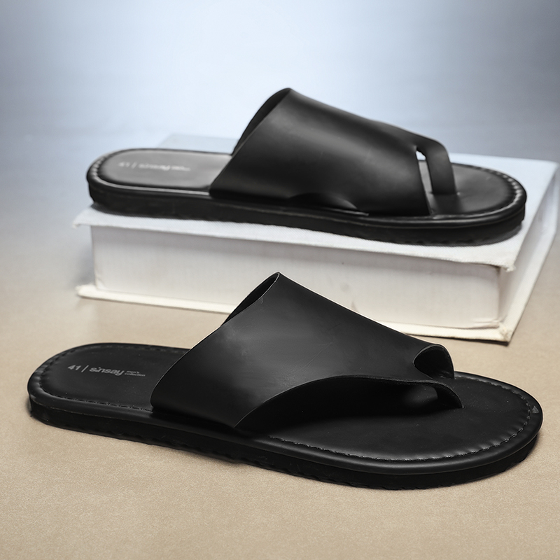 High Quality Mens Slippers Fas - Flip Flop Leather Men บทวิจารณ์และราคา