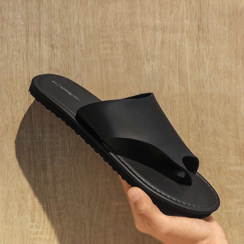 High Quality Mens Slippers Fas - Flip Flop Leather Men บทวิจารณ์และราคา