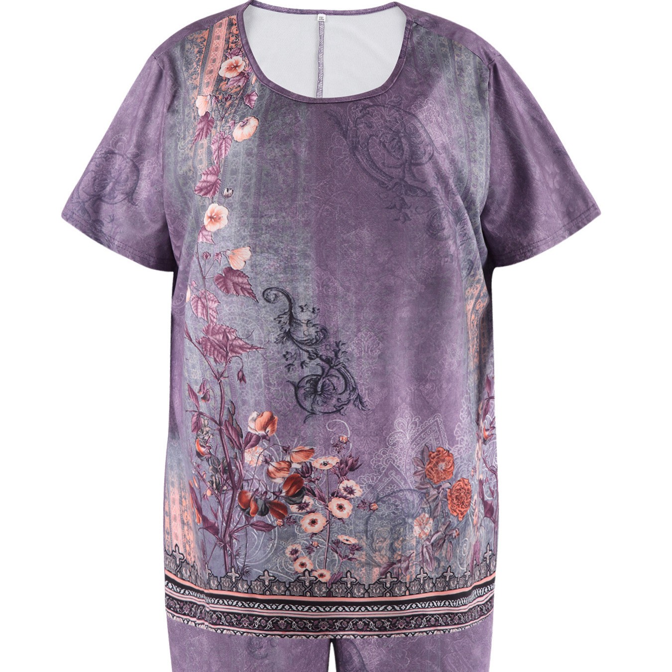 Women's Spring Summer Retro 3D - Tee Graphic Print บทวิจารณ์และราคา