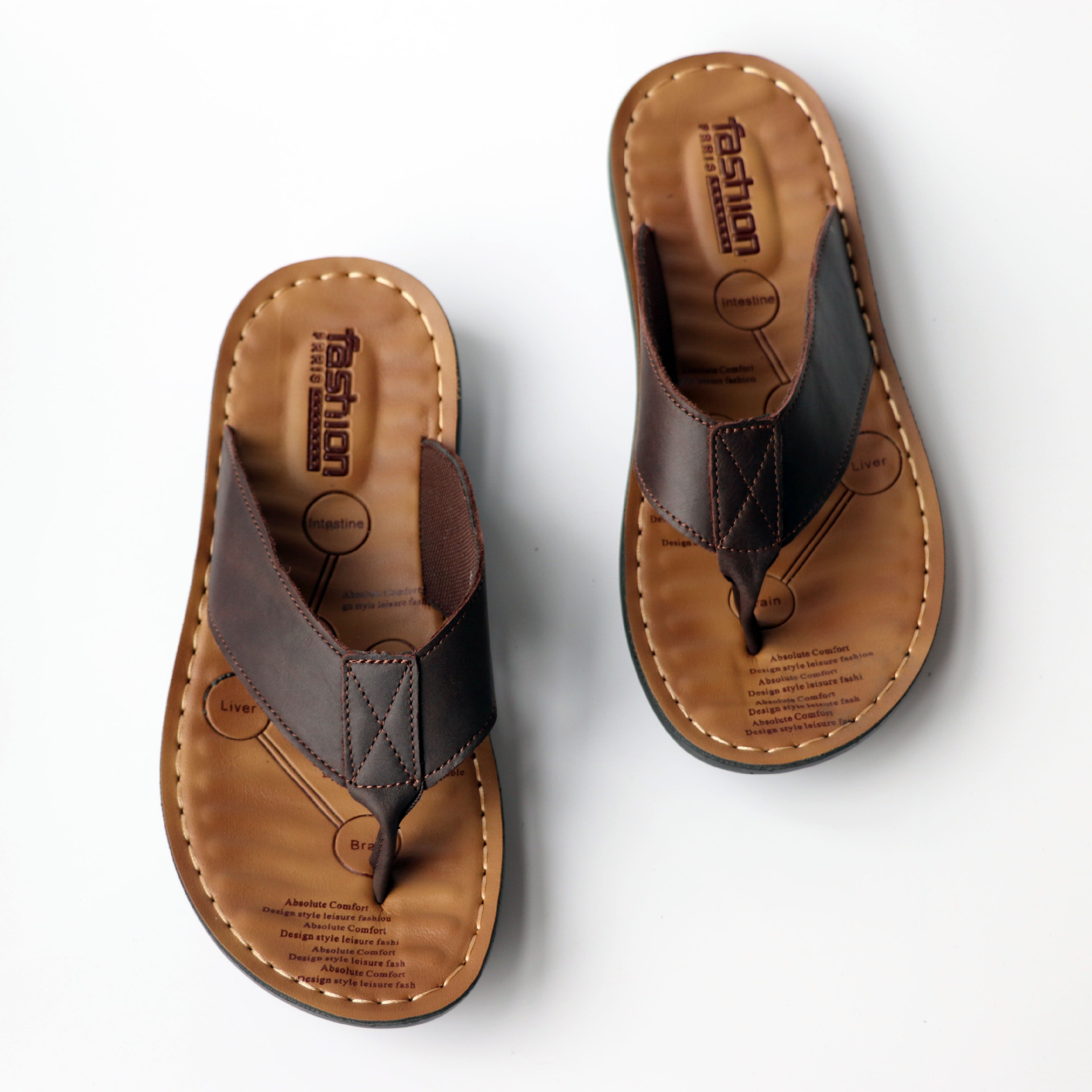 2026 Shoes Leather Men's Flip  - Flip Flop Leather Men บทวิจารณ์และราคา