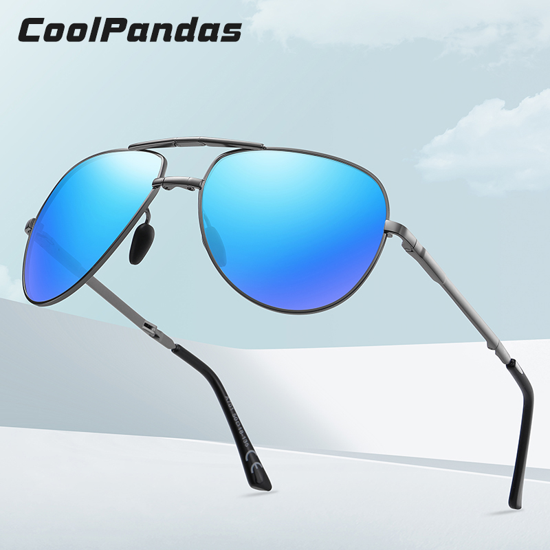 CoolPandas Fashion Folding Sun - Sunglasses Aviator Polarized บทวิจารณ์และราคา
