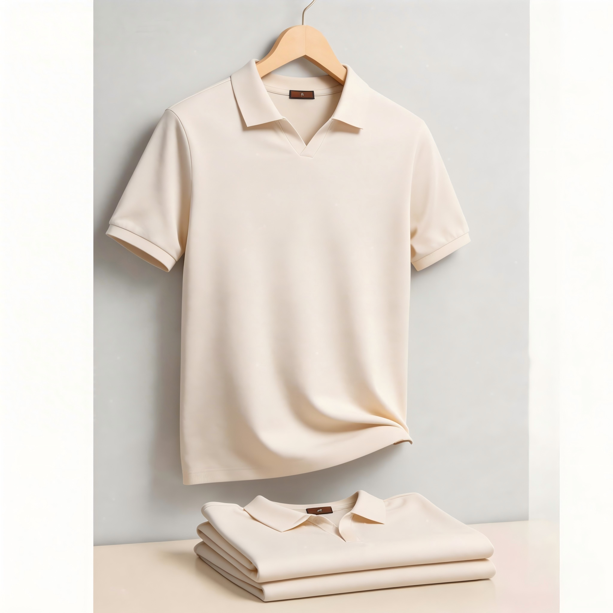 AIOPESON Men's Breathable Silk - Polo Shirt Pique บทวิจารณ์และราคา