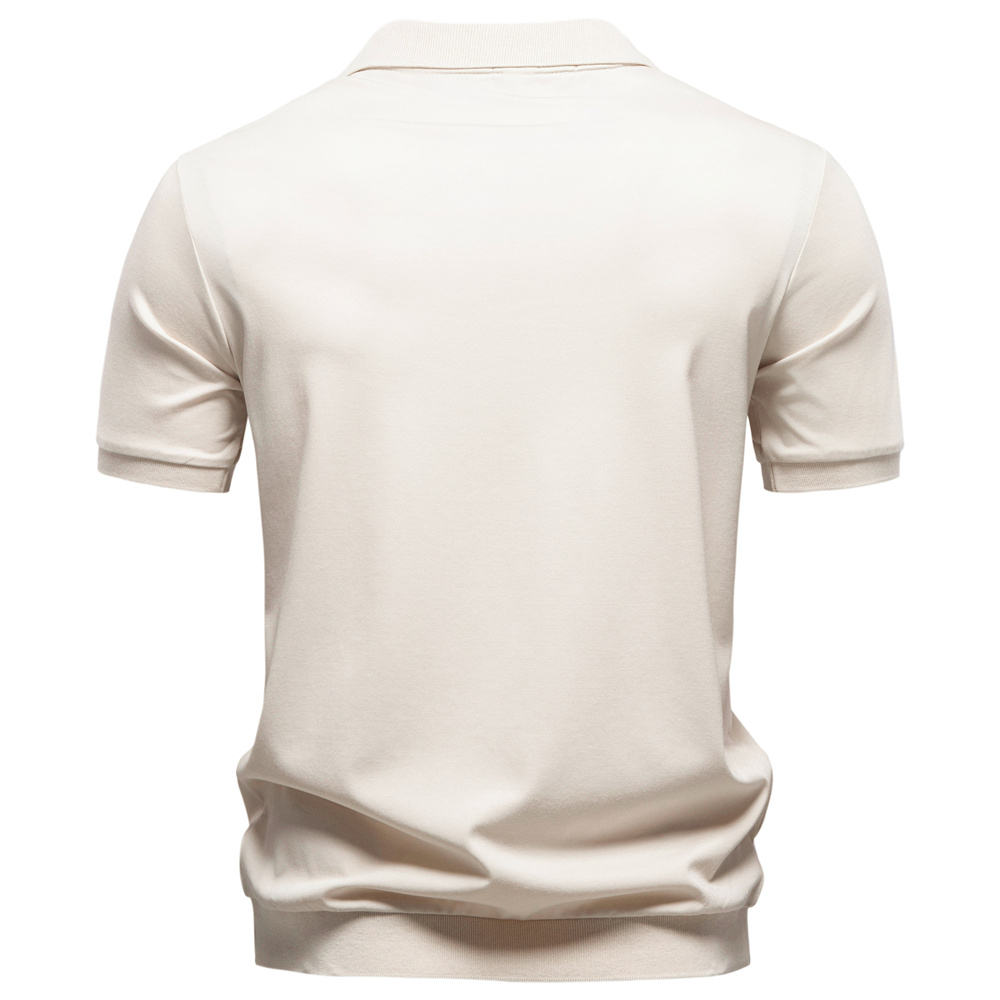 AIOPESON Men's Breathable Silk - Polo Shirt Pique บทวิจารณ์และราคา