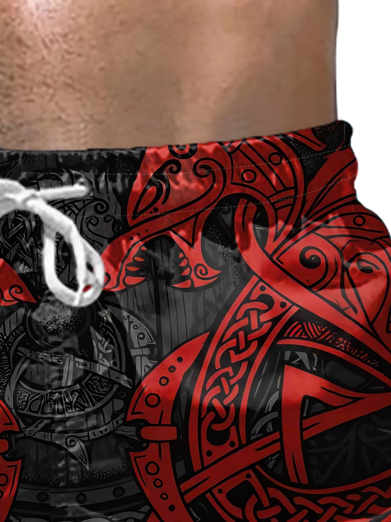 Men Viking Celtic Dragon Triba - Trunks Board Surf บทวิจารณ์และราคา