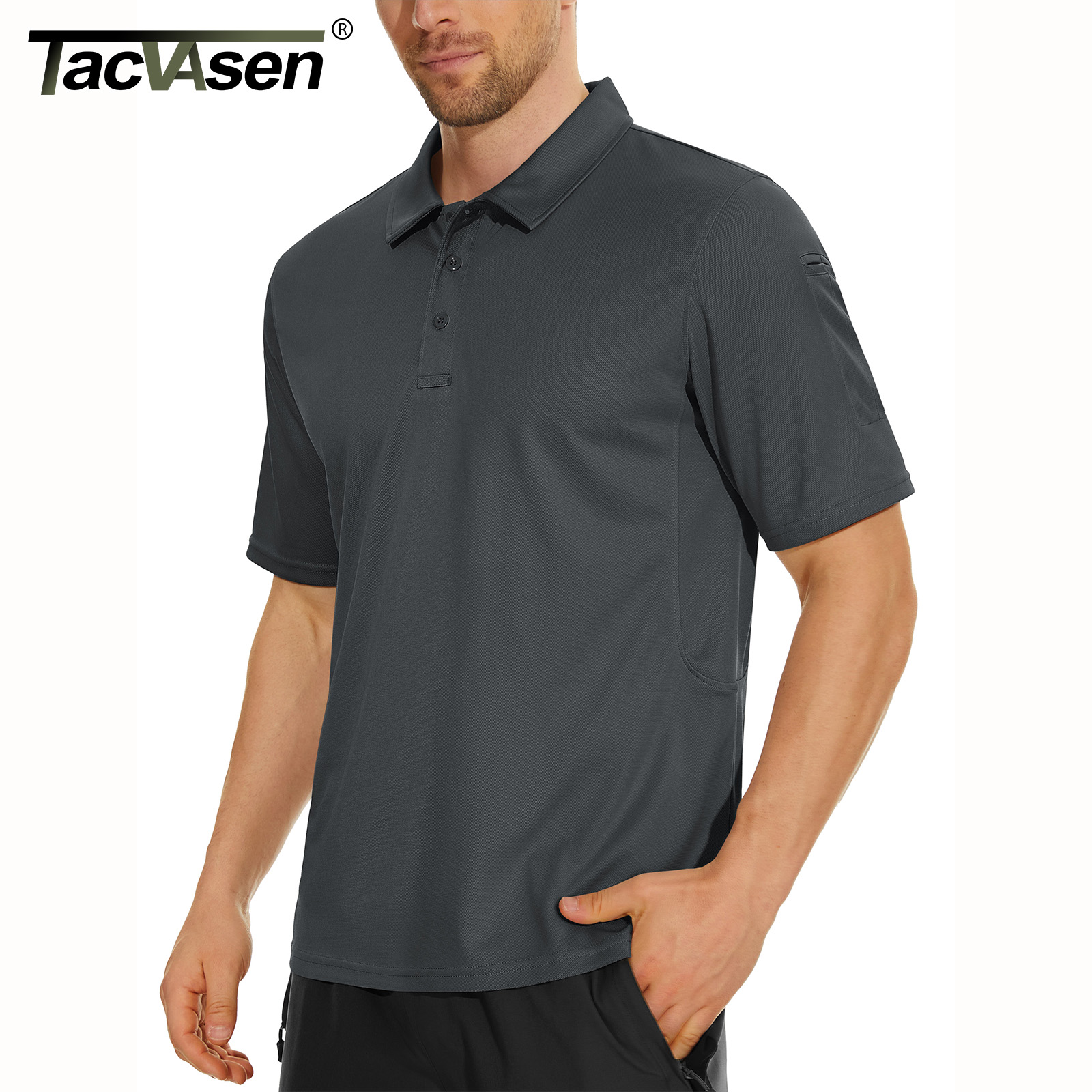 TACVASEN Summer Colorful Fashi - Polo Shirt Pique บทวิจารณ์และราคา
