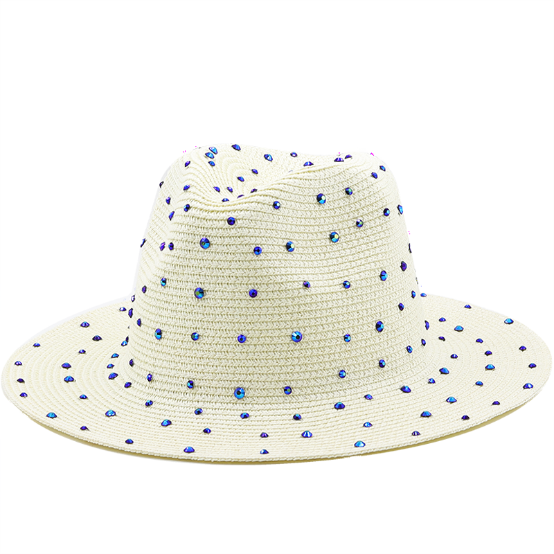 Luxury diamond Panama Soft Sha - Bucket Hat Straw บทวิจารณ์และราคา