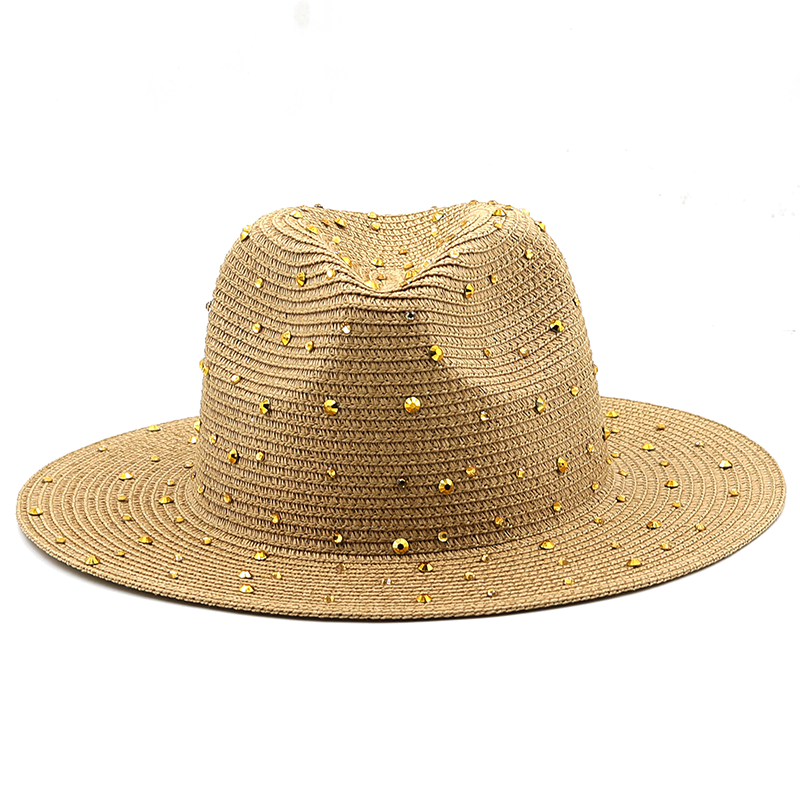 Luxury diamond Panama Soft Sha - Bucket Hat Straw บทวิจารณ์และราคา
