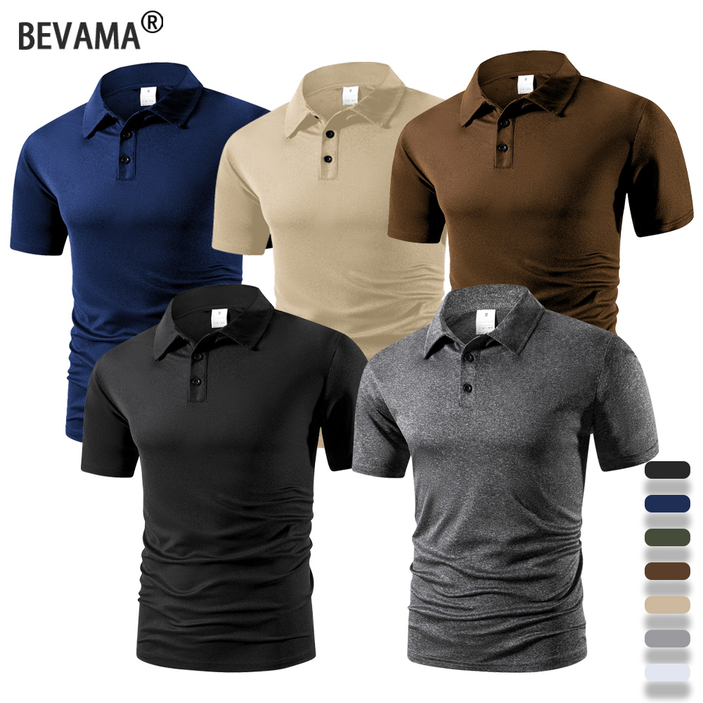 Men's Summer Polo Shirt Casual - Polo Shirt Pique บทวิจารณ์และราคา