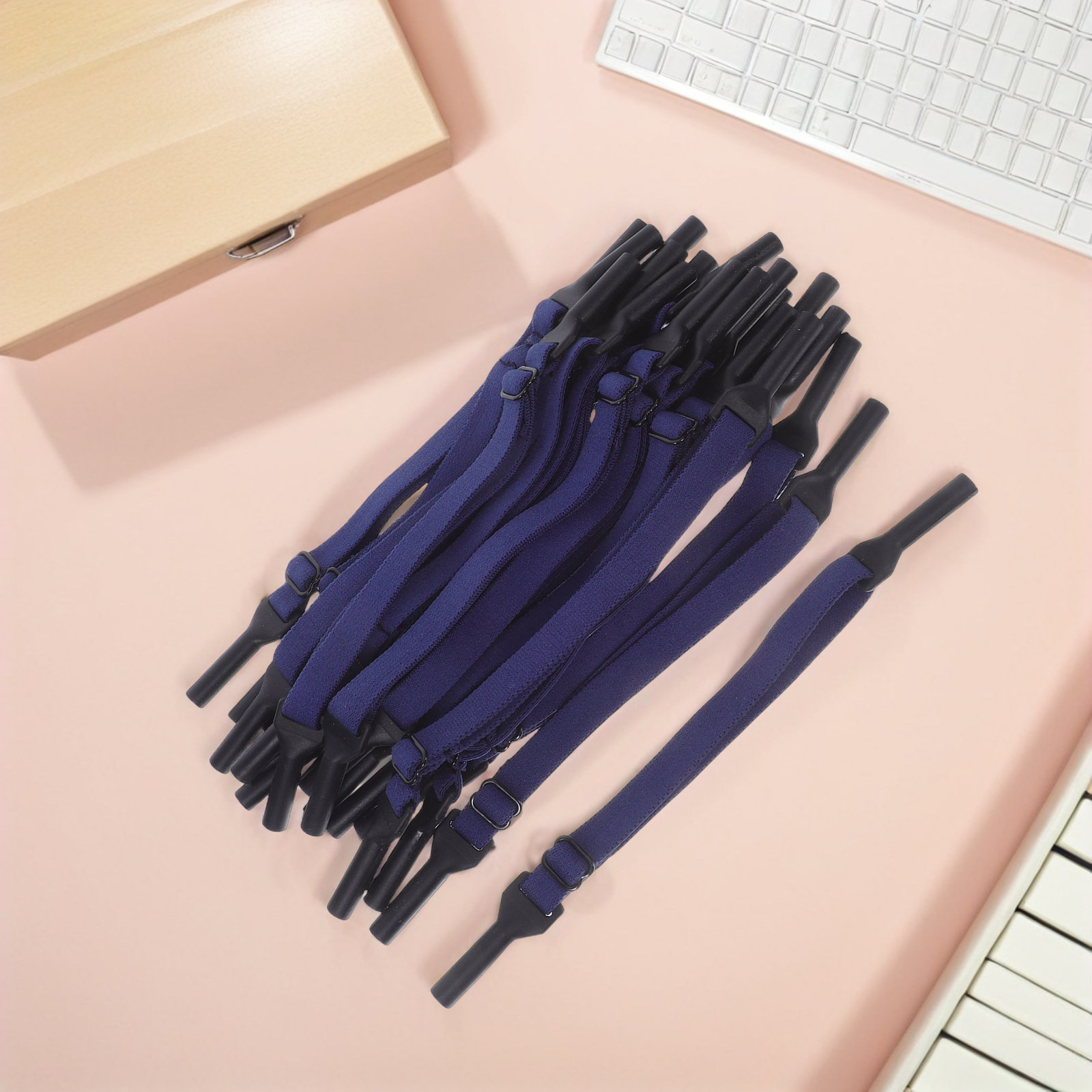 20Pcs Adjustable Elastic Glass - Sunglass Retainer Cord บทวิจารณ์และราคา