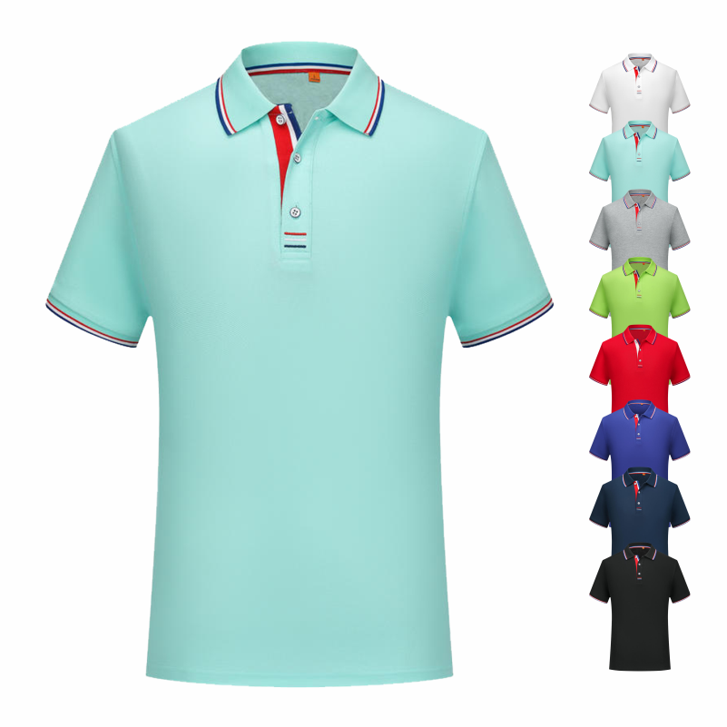 Polo Shirts Casual Solid Color - Polo Shirt Pique บทวิจารณ์และราคา