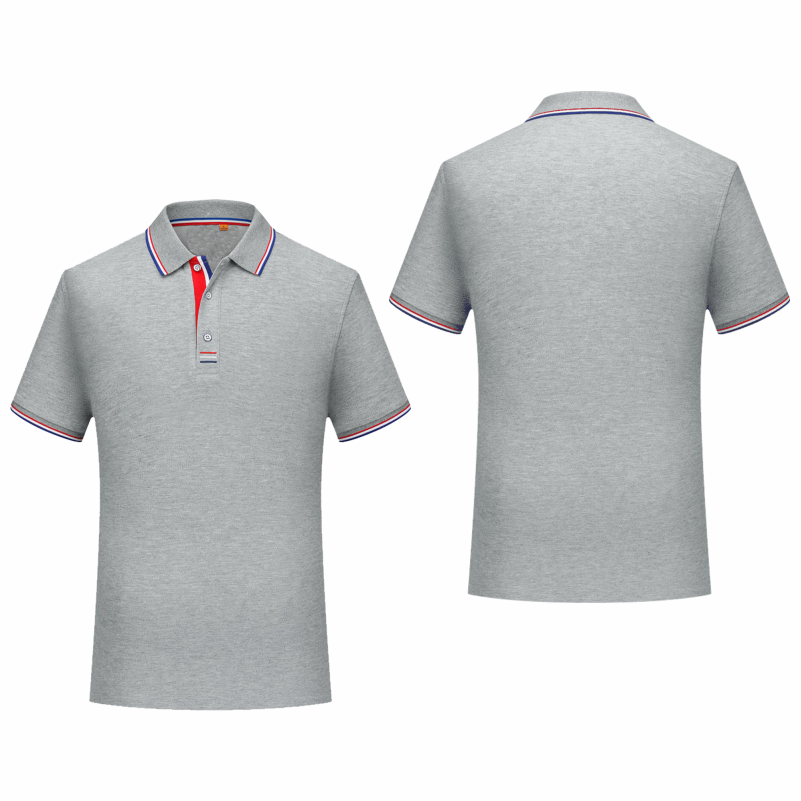 Polo Shirts Casual Solid Color - Polo Shirt Pique บทวิจารณ์และราคา