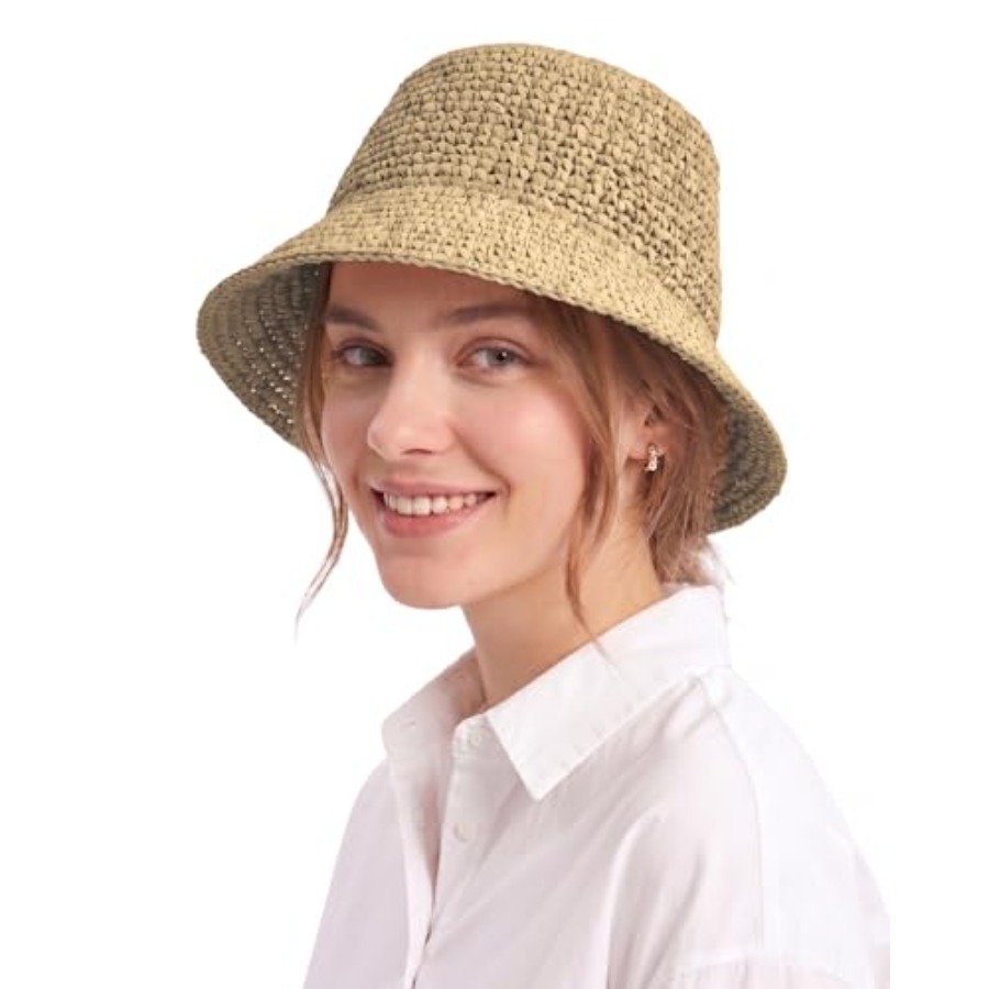 Zylioo XL Straw Bucket Hats, L - Packable Hat Nylon บทวิจารณ์และราคา