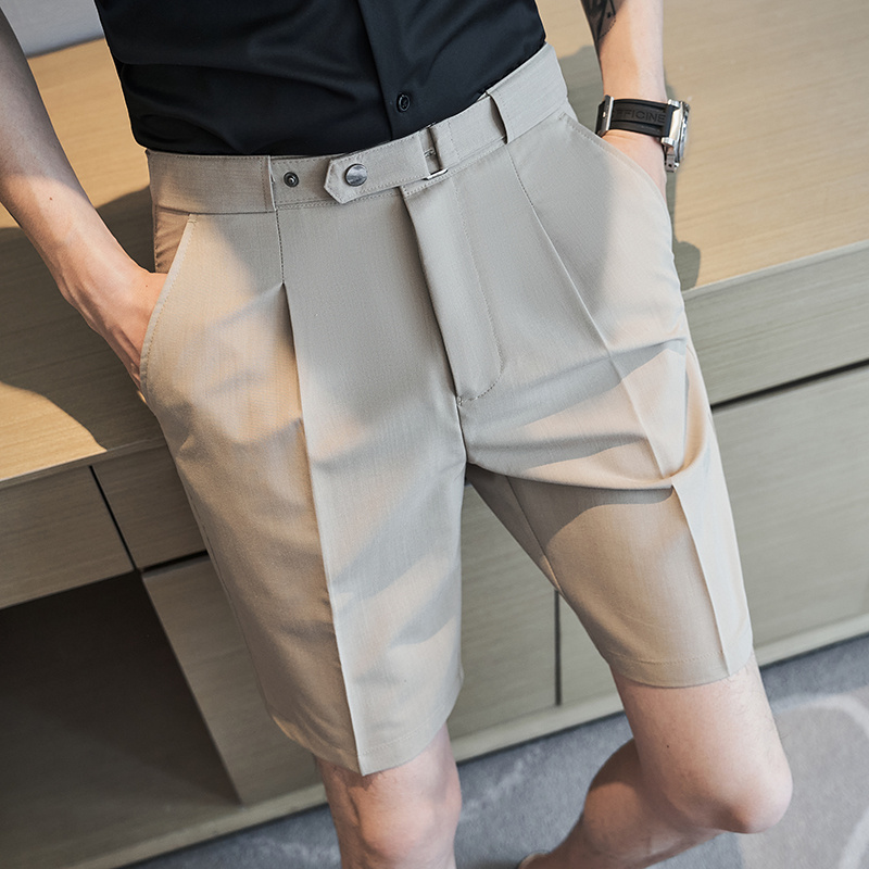 Men's Slim Fit Chino Shorts Su - Shorts Chino Slim บทวิจารณ์และราคา