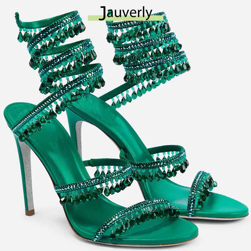 2026 Women's High Heels New Rh - Casual Sandal Leather บทวิจารณ์และราคา