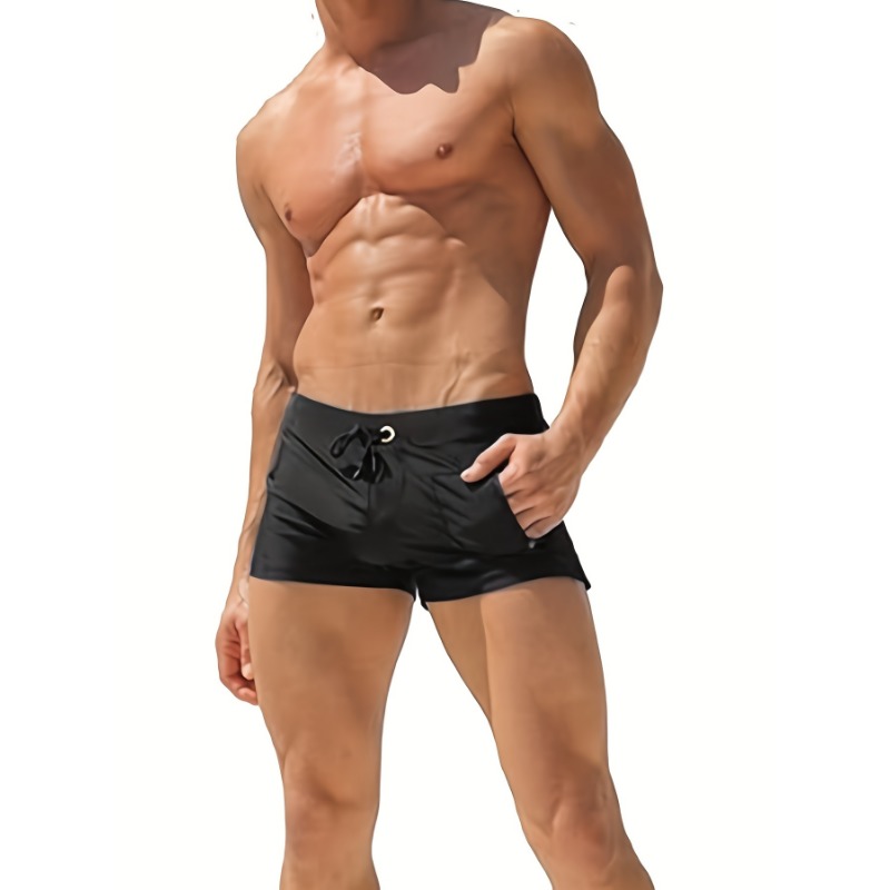 Stretchy Nylon & Elastane Men' - Swim Trunk Quick Dry บทวิจารณ์และราคา