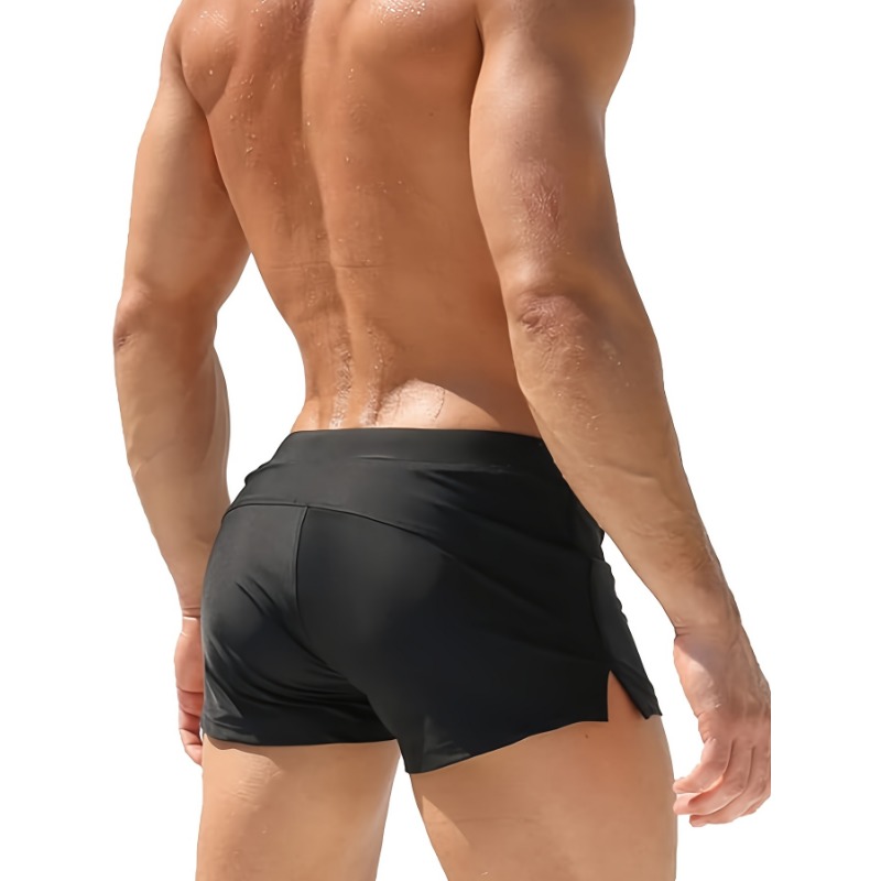 Stretchy Nylon & Elastane Men' - Swim Trunk Quick Dry บทวิจารณ์และราคา