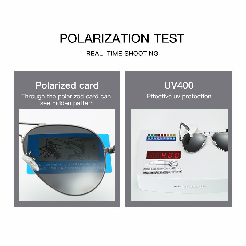 Unisex Small Frame Polarized A - Sunglasses Aviator Polarized บทวิจารณ์และราคา