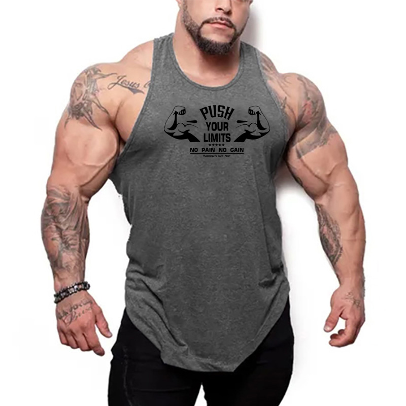 Summer Men Y-back Muscle Cloth - Tank Top Muscle บทวิจารณ์และราคา