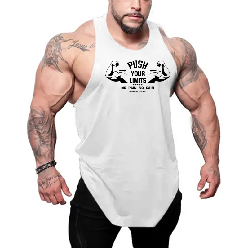 Summer Men Y-back Muscle Cloth - Tank Top Muscle บทวิจารณ์และราคา