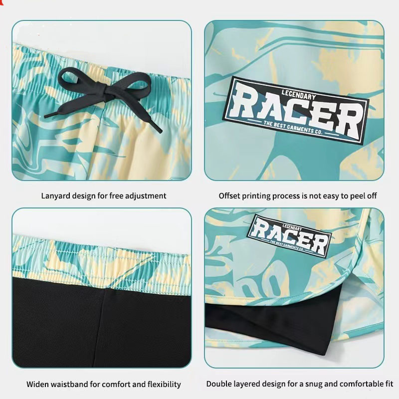 Swimming Trunks Adult Double L - Swim Trunk Quick Dry บทวิจารณ์และราคา