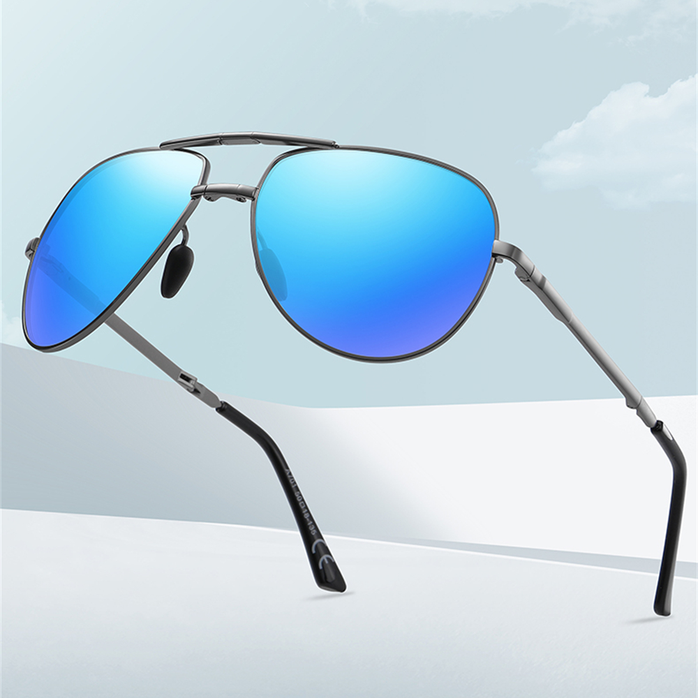 VIVIBEE Metal Pilot Black Fold - Sunglasses Aviator Polarized บทวิจารณ์และราคา