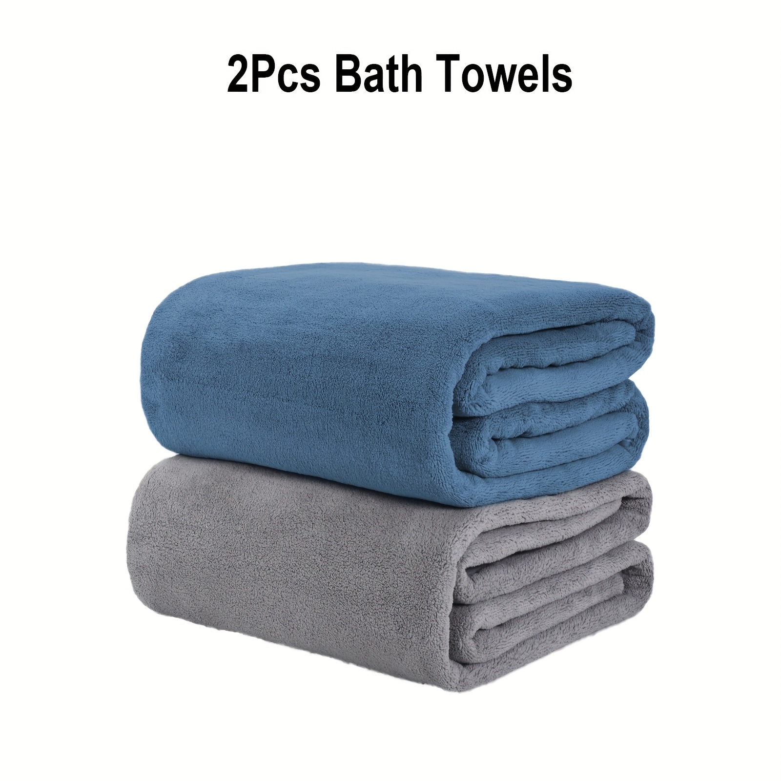 2/4pcs, Extra Large Bath Towel - Beach Towel Large บทวิจารณ์และราคา