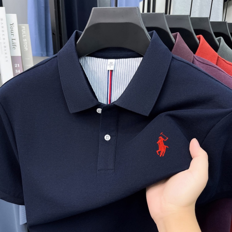 100% pure cotton 2026high-end  - Polo Shirt Pique บทวิจารณ์และราคา