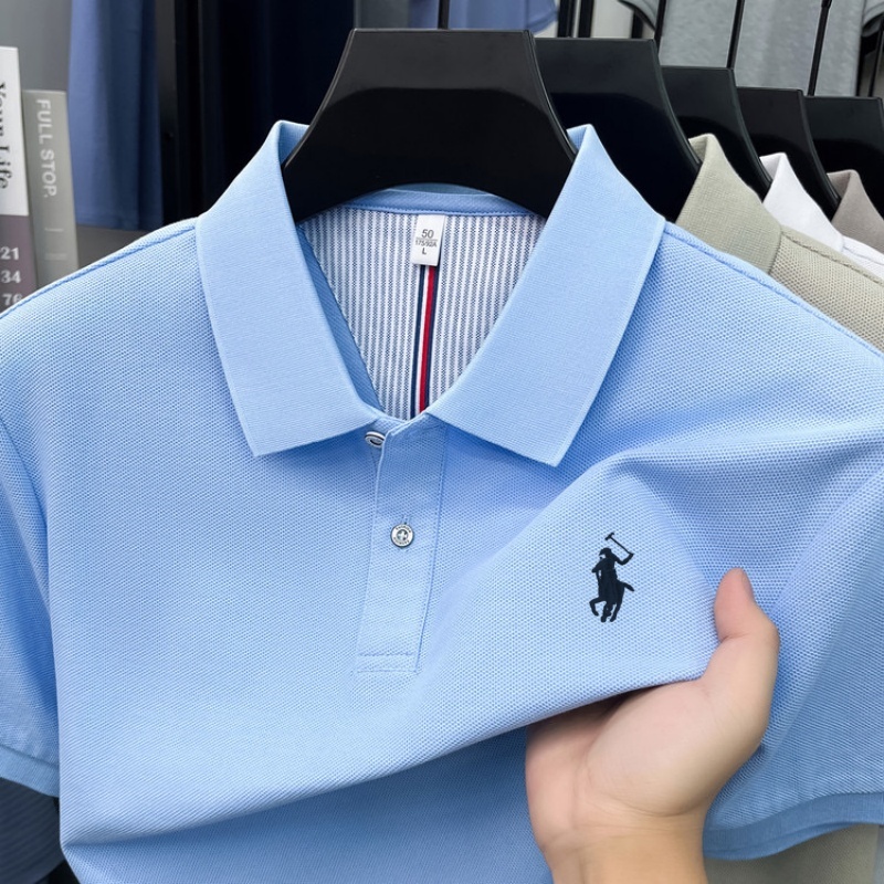 100% pure cotton 2026high-end  - Polo Shirt Pique บทวิจารณ์และราคา