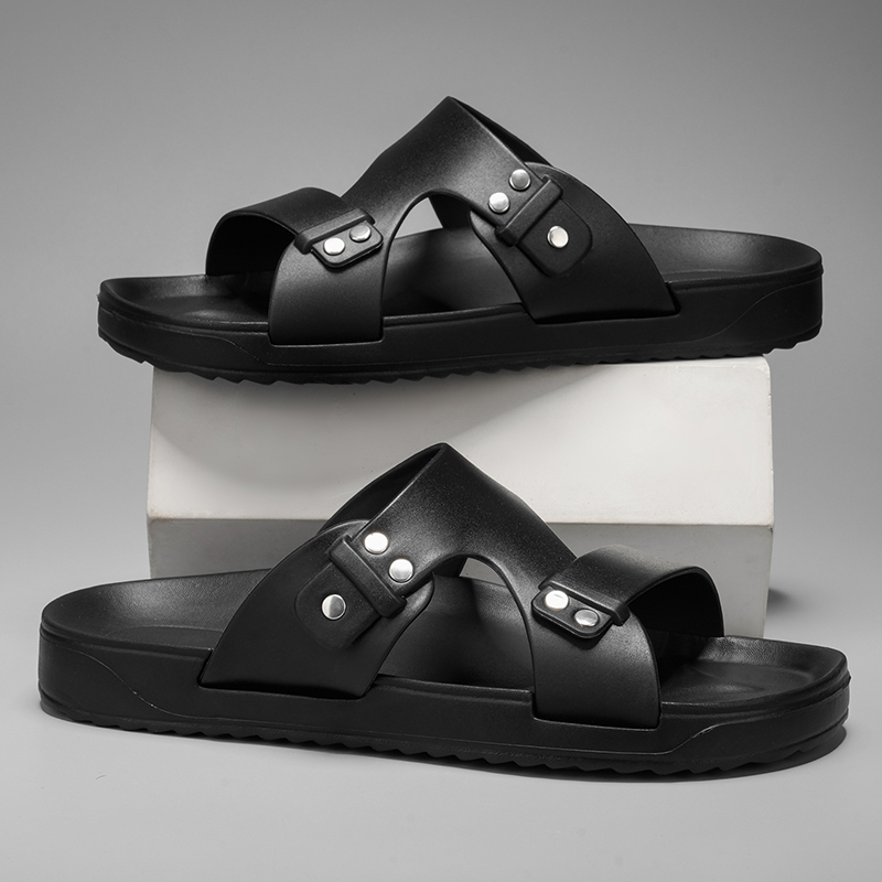 2026 New Men's Slippers Luxury - Flip Flop Leather Men บทวิจารณ์และราคา