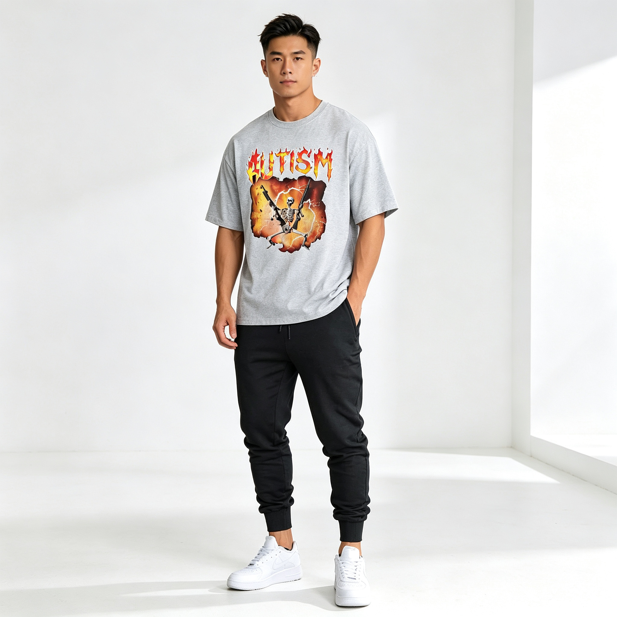 Men's Vintage Graphic T-Shirt  - Tee Graphic Print บทวิจารณ์และราคา