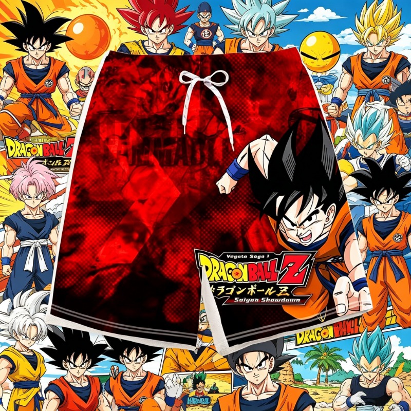 2026 Trendy Dragon Ball Printe - Swim Trunk Quick Dry บทวิจารณ์และราคา