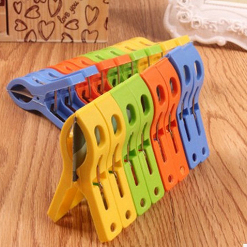 8ps/set Hanger Clips Large Pla - Beach Towel Large บทวิจารณ์และราคา