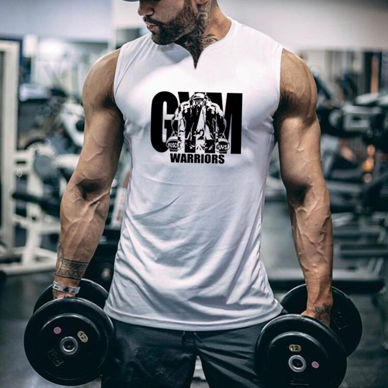 Summer Running V Neck Vests Gy - Tank Top Muscle บทวิจารณ์และราคา