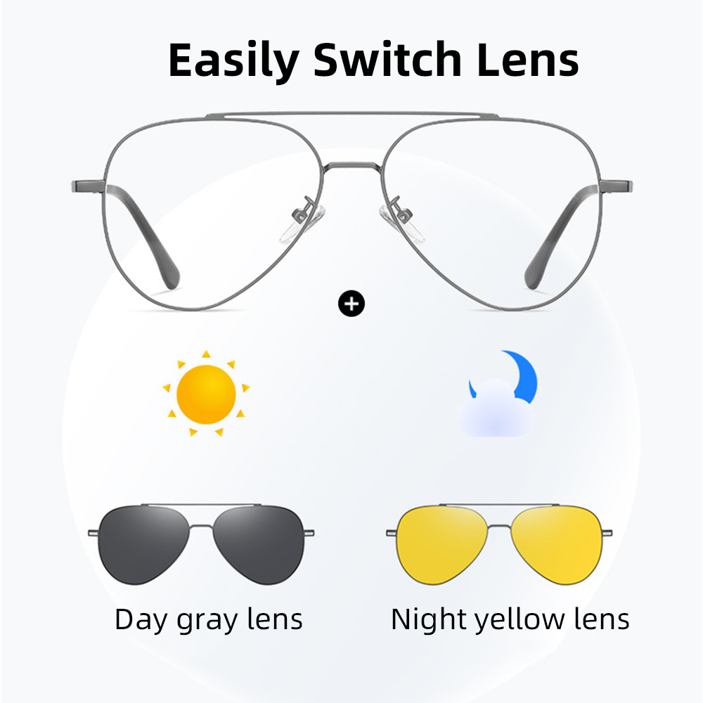 VIVIBEE Aviation Magnetic Pola - Sunglasses Aviator Polarized บทวิจารณ์และราคา