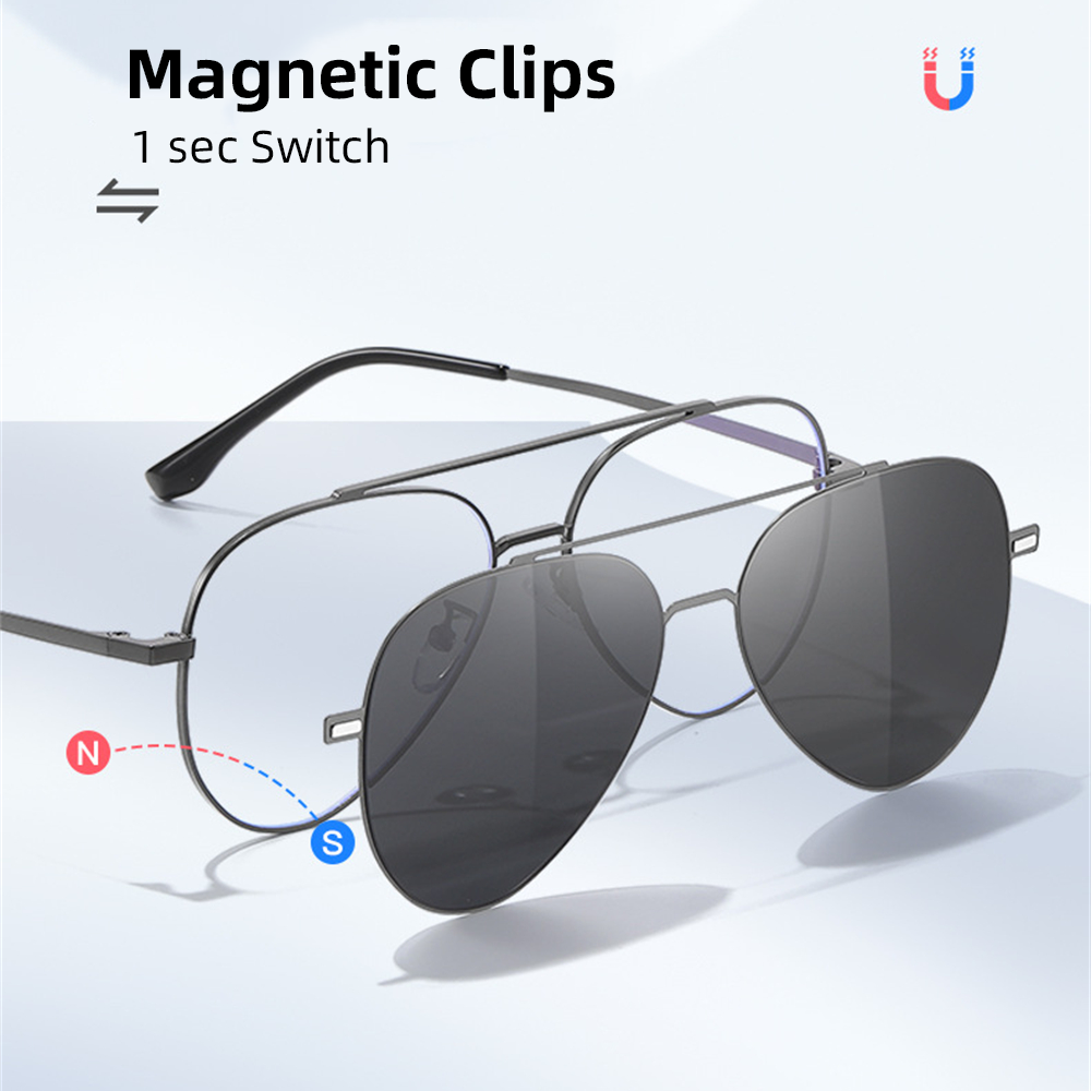 VIVIBEE Aviation Magnetic Pola - Sunglasses Aviator Polarized บทวิจารณ์และราคา