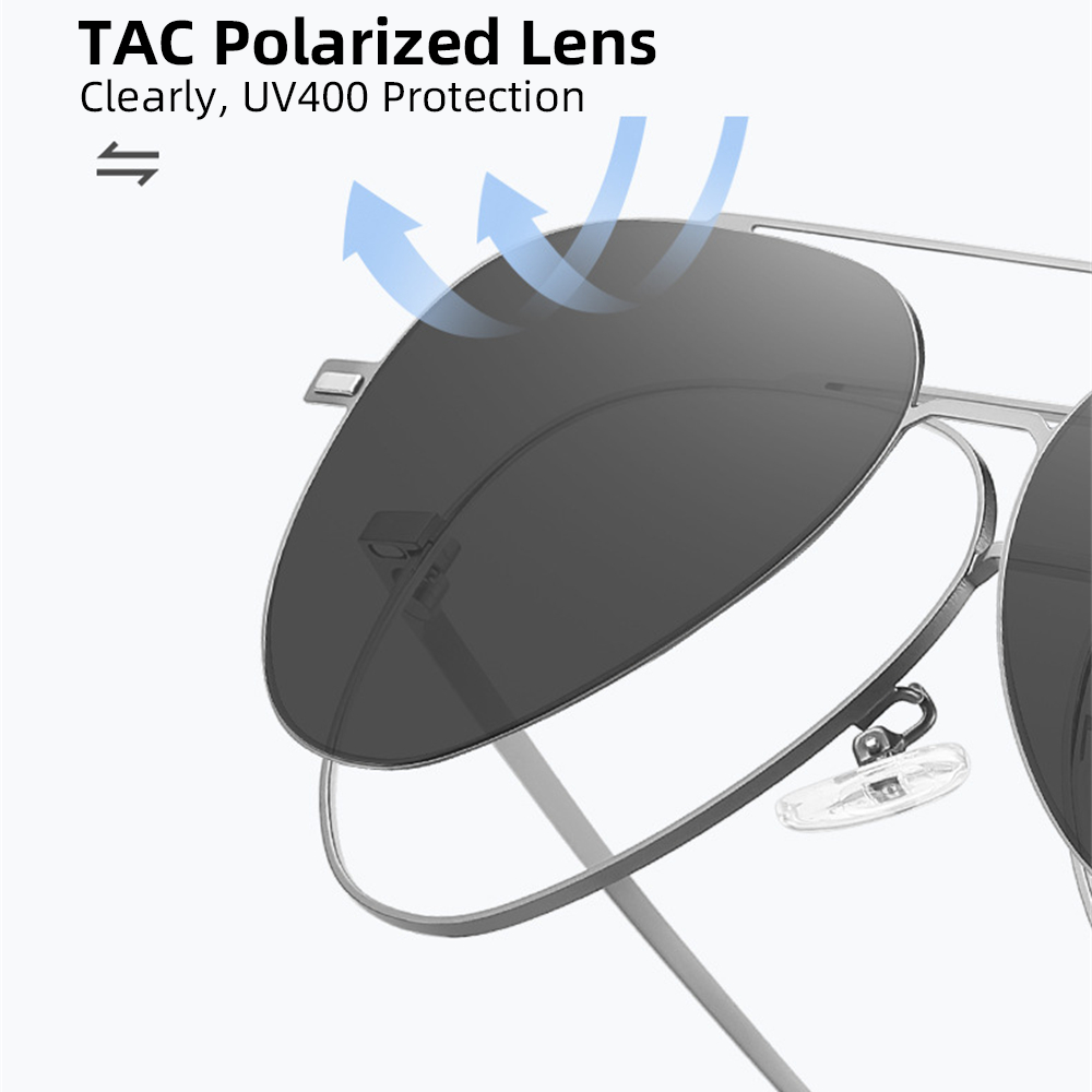 VIVIBEE Aviation Magnetic Pola - Sunglasses Aviator Polarized บทวิจารณ์และราคา